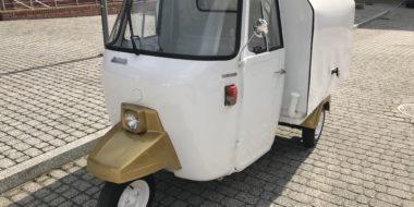 Piaggio Ape 501 converted for prosecco van