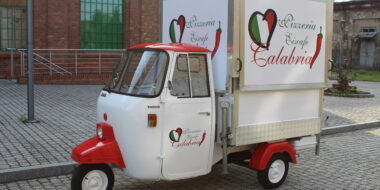 Piaggio Ape 501 converted for Ice-cream van